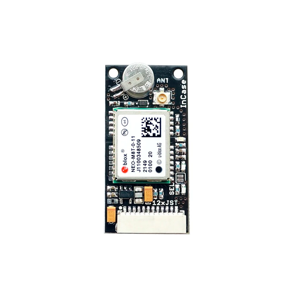 NEO-M8T InCase series TIME & RAW receiver board (RTK ready)