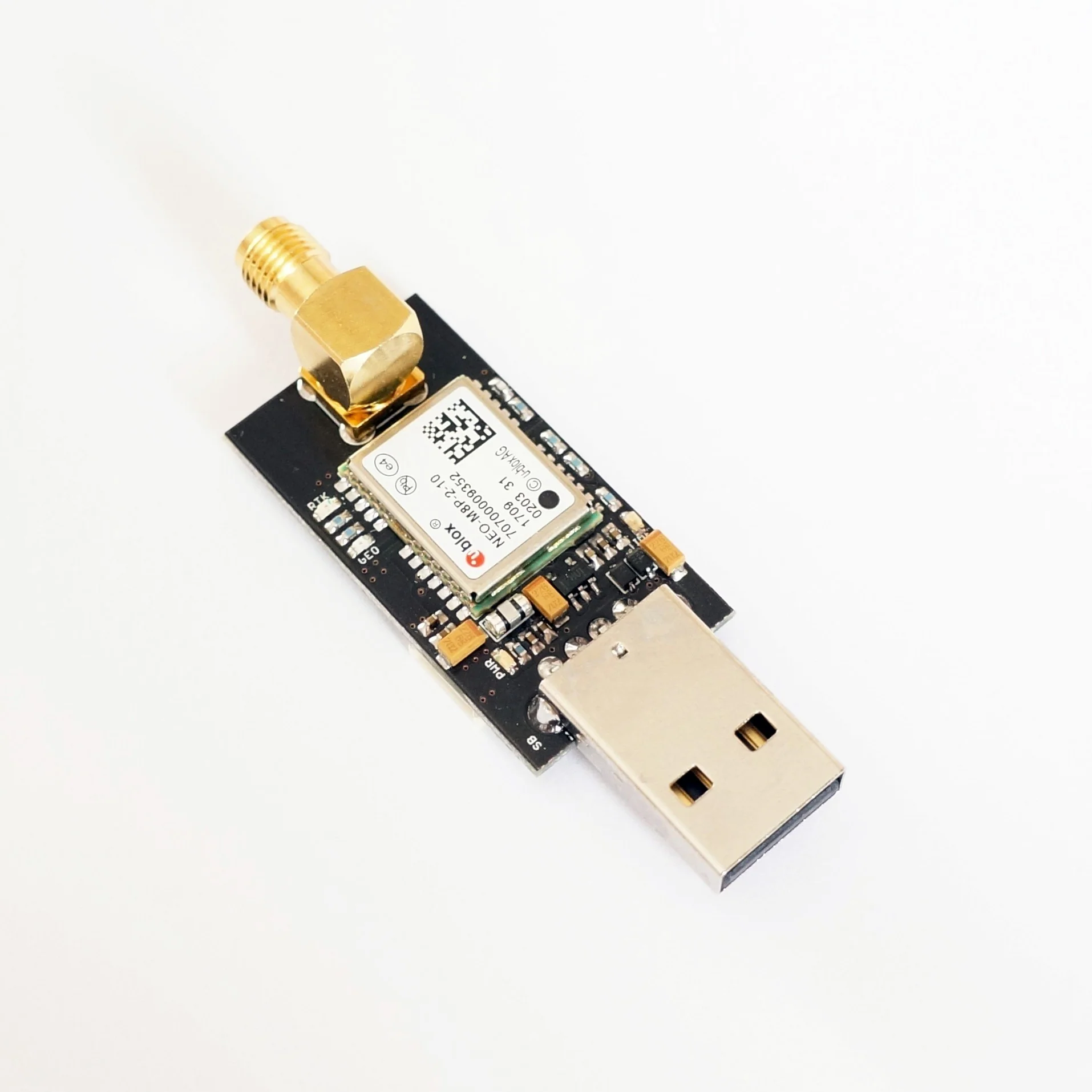 NEO-M8P RTK GNSS receiver board with SMA Base or Rover