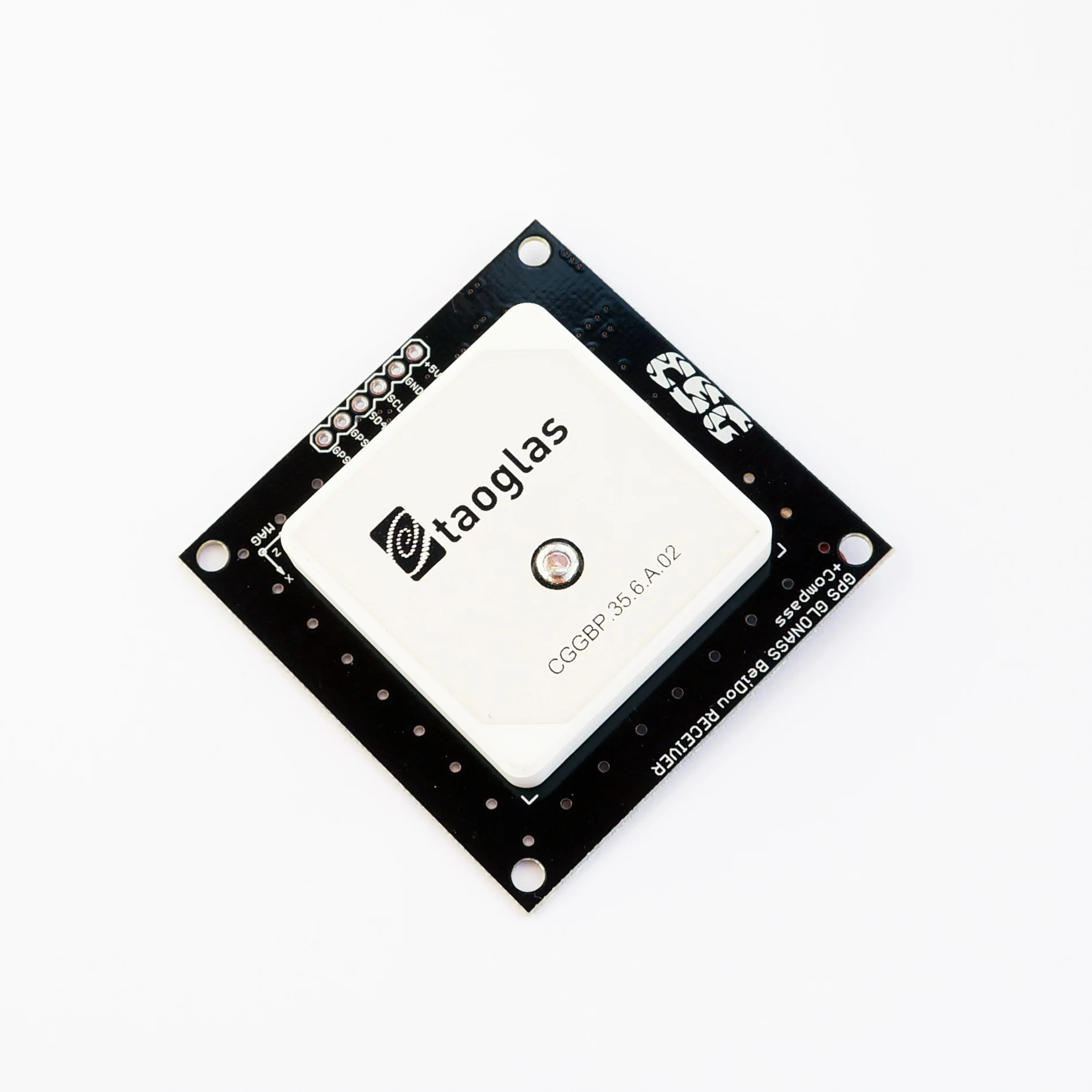 NEO-M9N four GNSS receiver + LIS3MDL Compass 35mm antenna