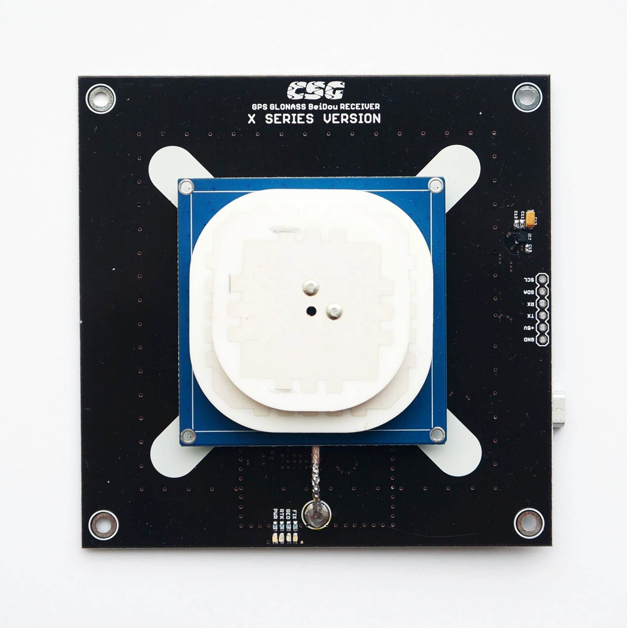 NEO-M9N receiver with MultiPatch antenna, EMI and RFI protection + LIS3MDL X series