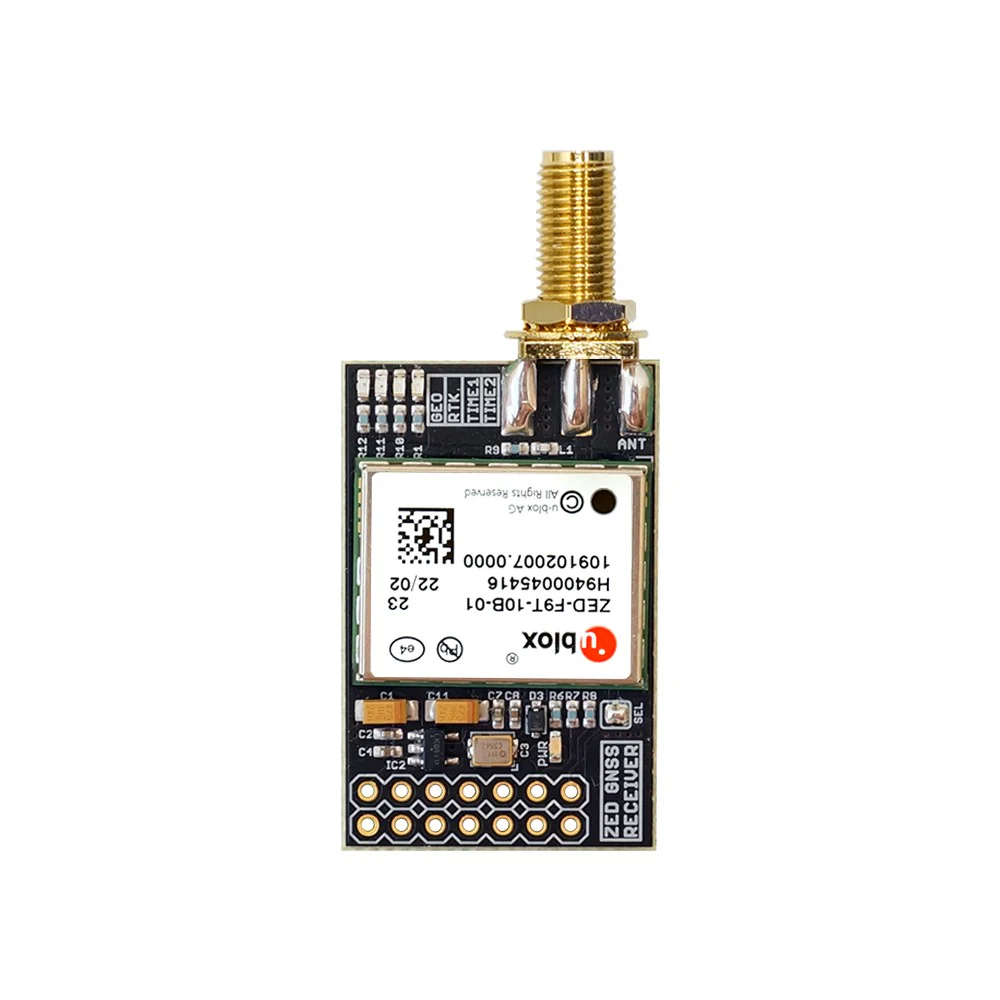 ZED-F9T-10B L1/L5/E5a 5G RTK InCase PIN high accuracy timing module - Image 2