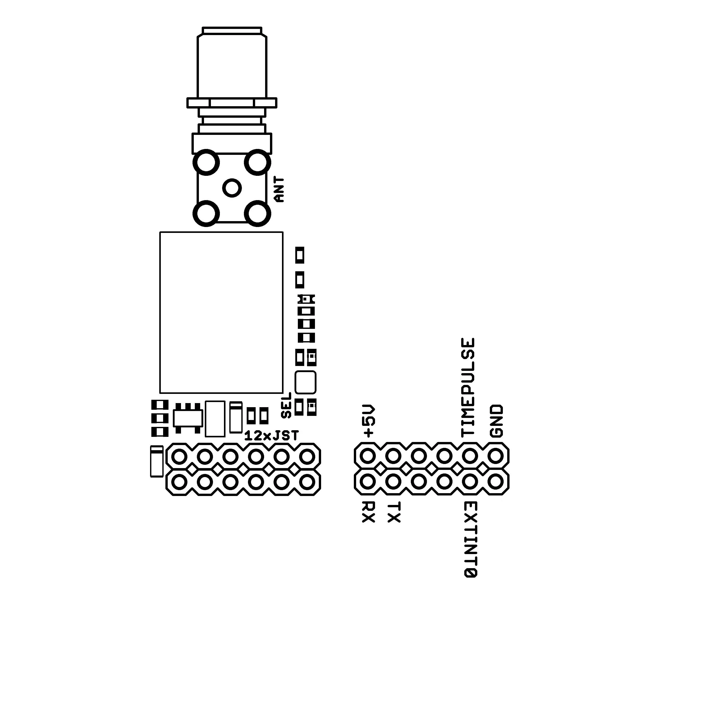 NEO-F10T InCase L1/L5/E5a TIME & RAW receiver board - Image 3