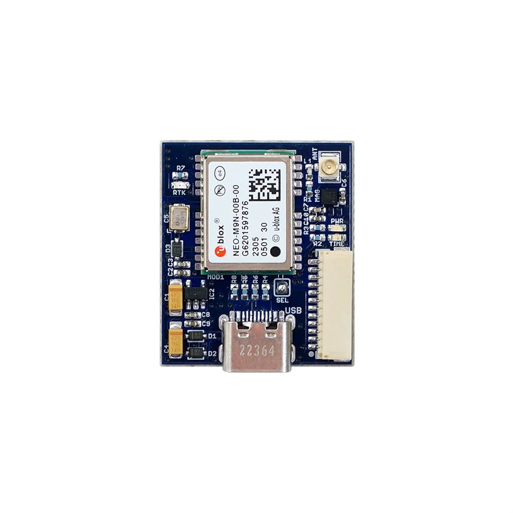 NEO-M9N USB C four GNSS receiver board with LIS3MDL magnetometer - Image 2