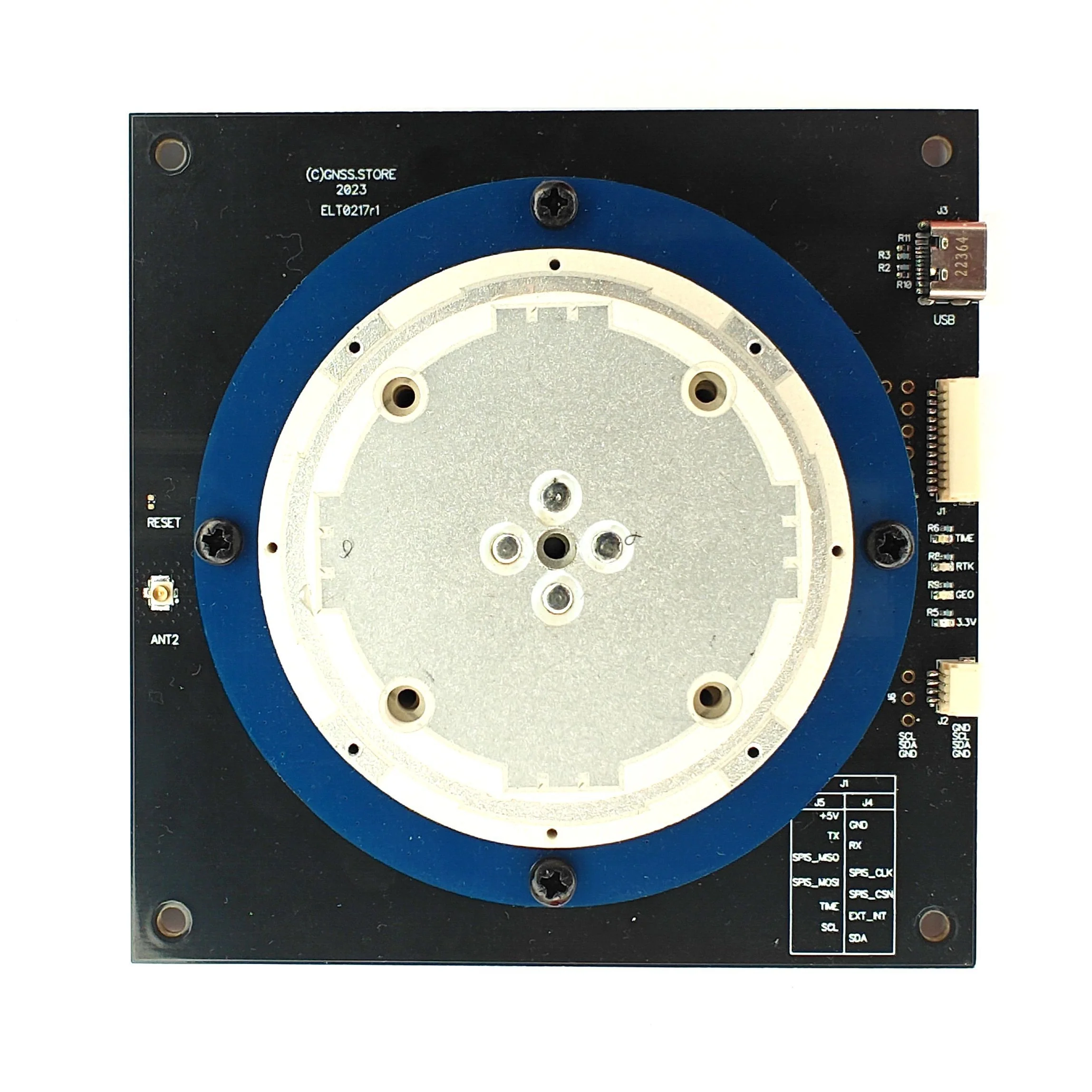 UM982 Dual Channel RTK GNSS receiver with Multband antenna + LIS3MDL - Image 2