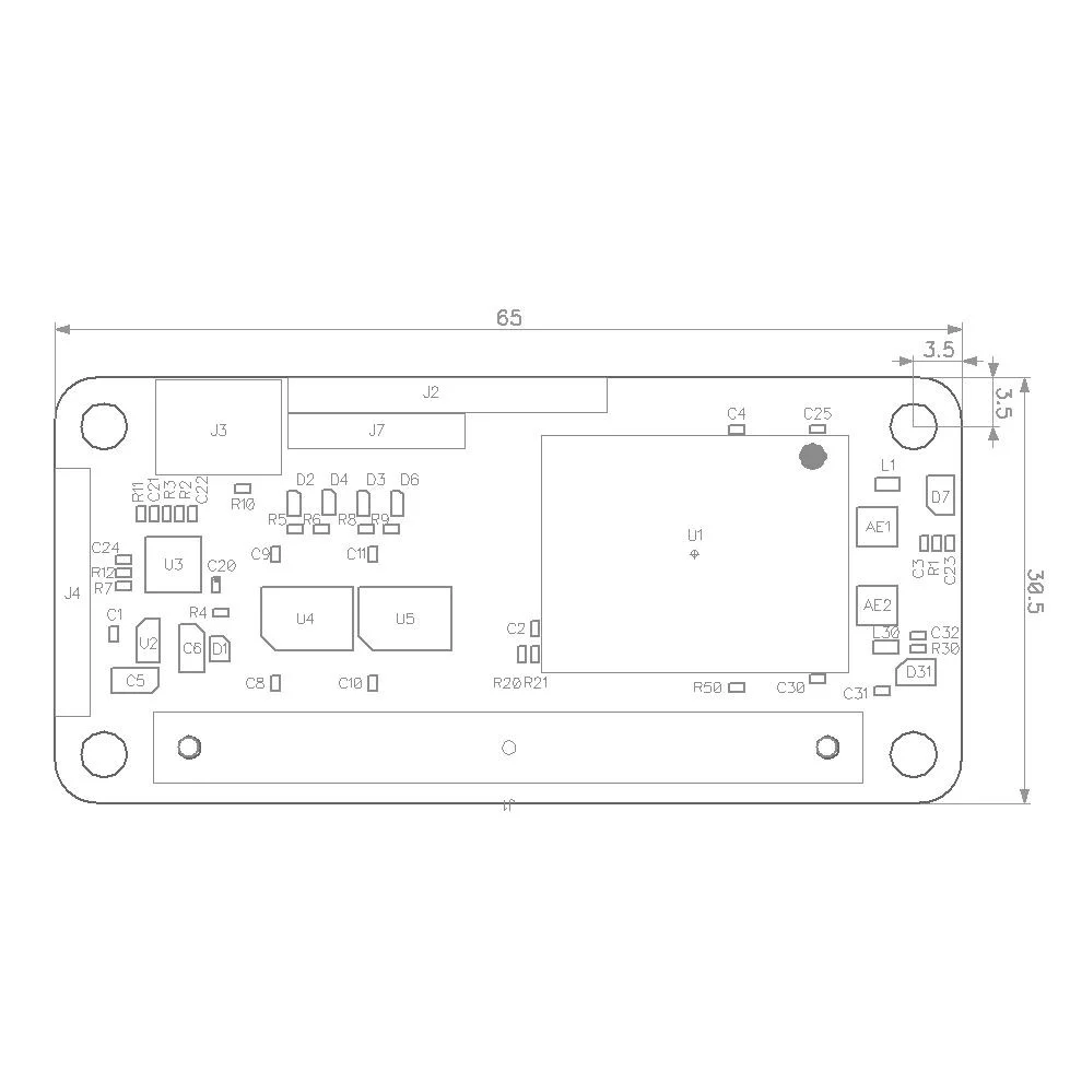 UM982 RTK GNSS Raspberry PI HAT - Image 4