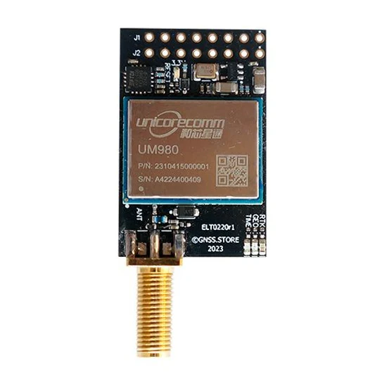 UM980 RTK InCase PIN GNSS receiver board - Image 2