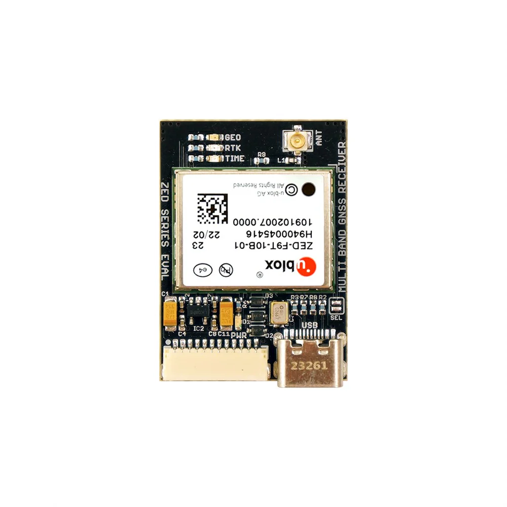 ZED-F9T-20B L1/L2/L5/E5a high accuracy USB C timing module with UF.L