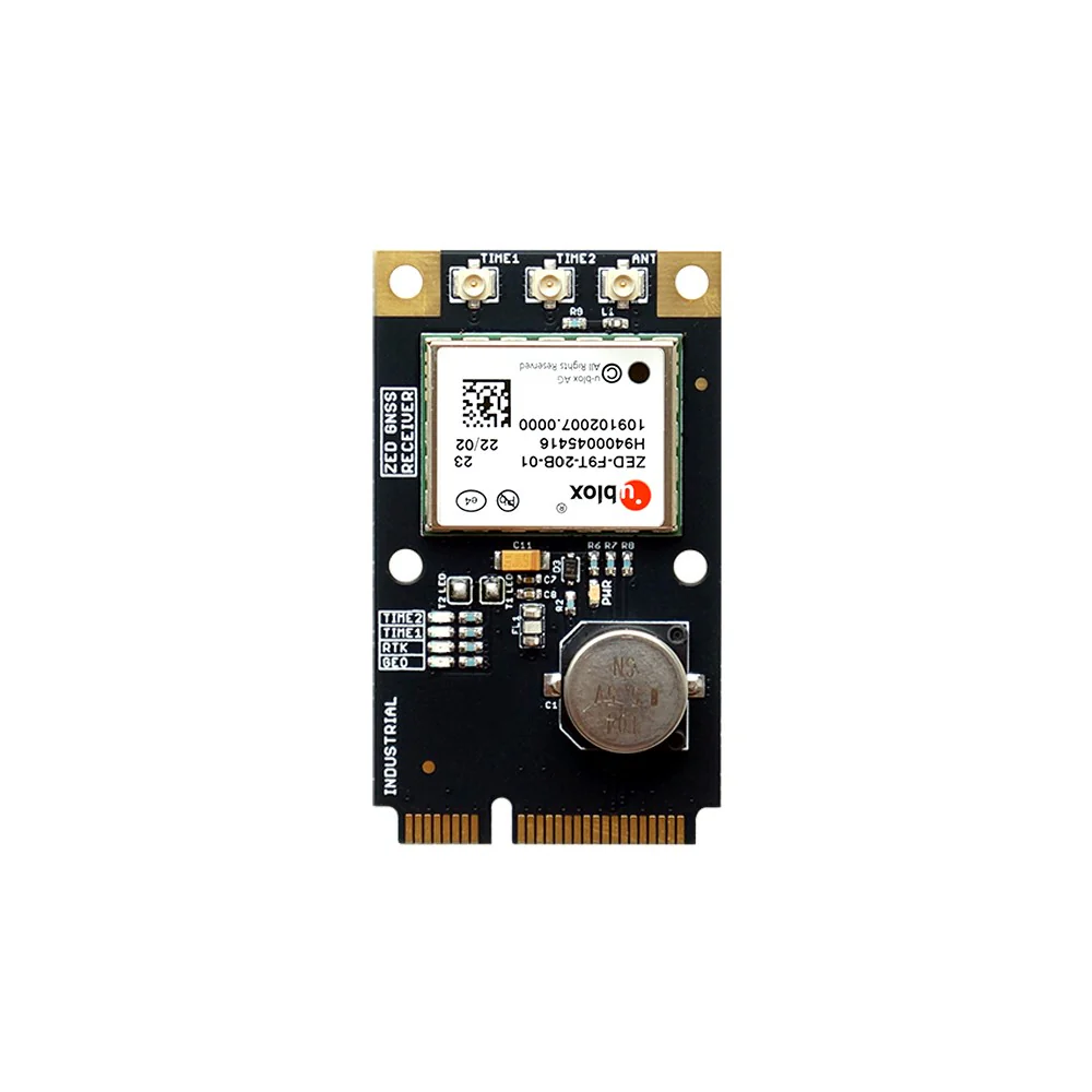 ZED-F9T-20B INDUSTRIAL mPCIe socket L1/L2/L5/E5a 5G RTK high accuracy timing receiver - Image 2