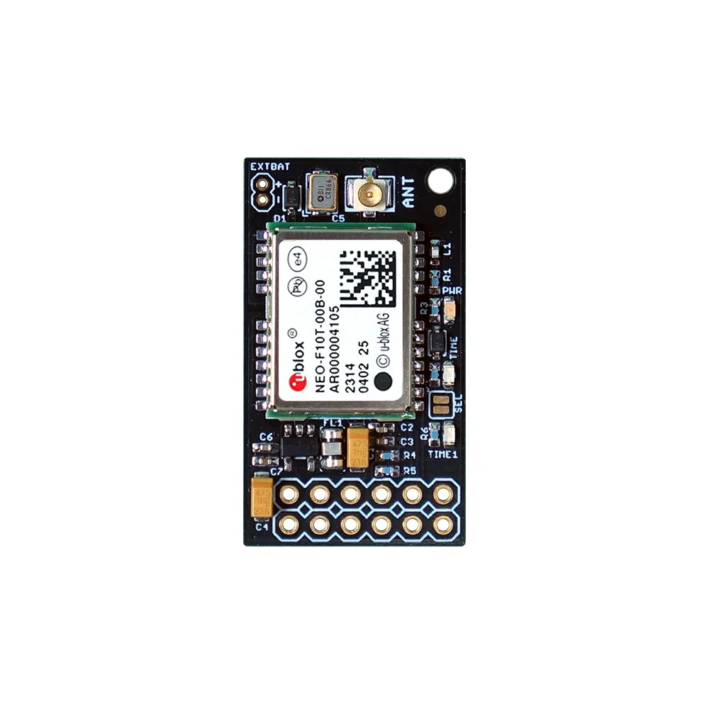 NEO-F10T InCase PIN series L1/L5/E5a TIME & RAW receiver board UF.L antenna connector - Image 2