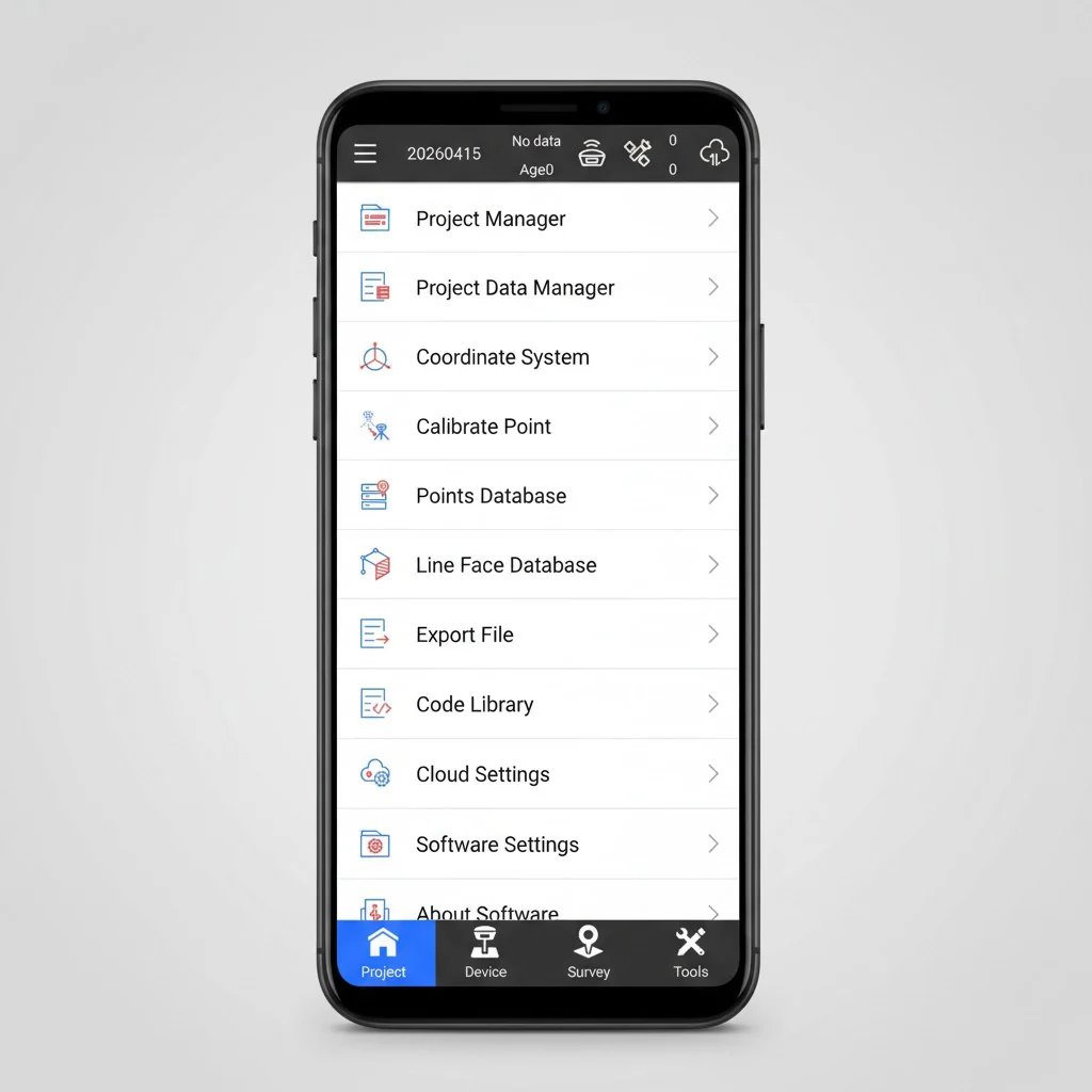 SurPad 4.2 - Android App for Surveying, Mapping & Road Design - Image 3