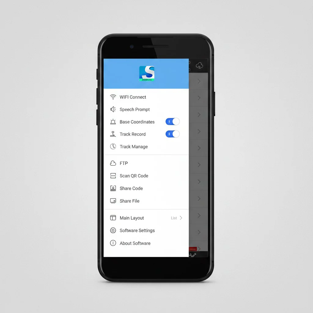 SurPad 4.2 - Android App for Surveying, Mapping & Road Design - Image 4