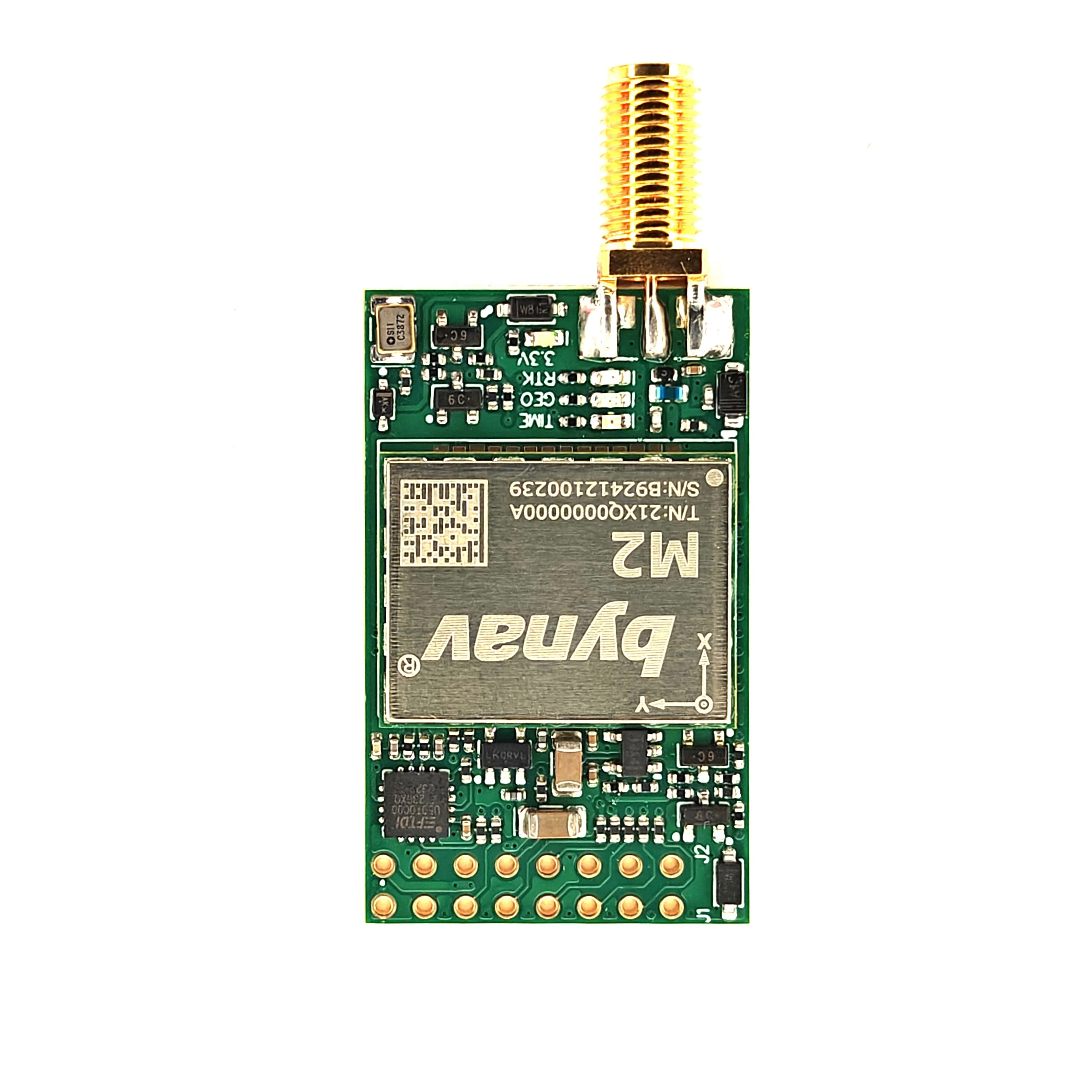 M21 RTK with IMU InCase PIN GNSS receiver board