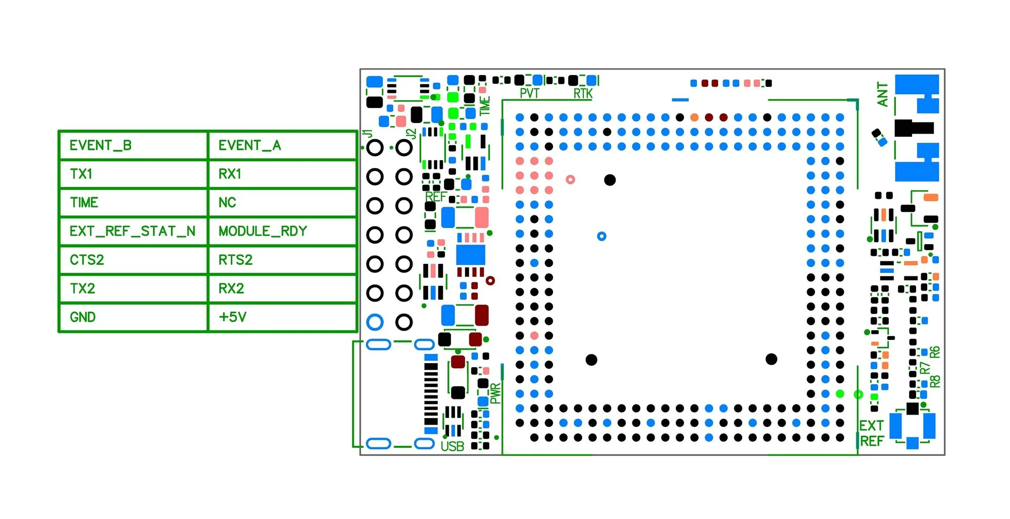 mosaic-T InCase PIN GNSS timing receiver board with USB C - Image 5