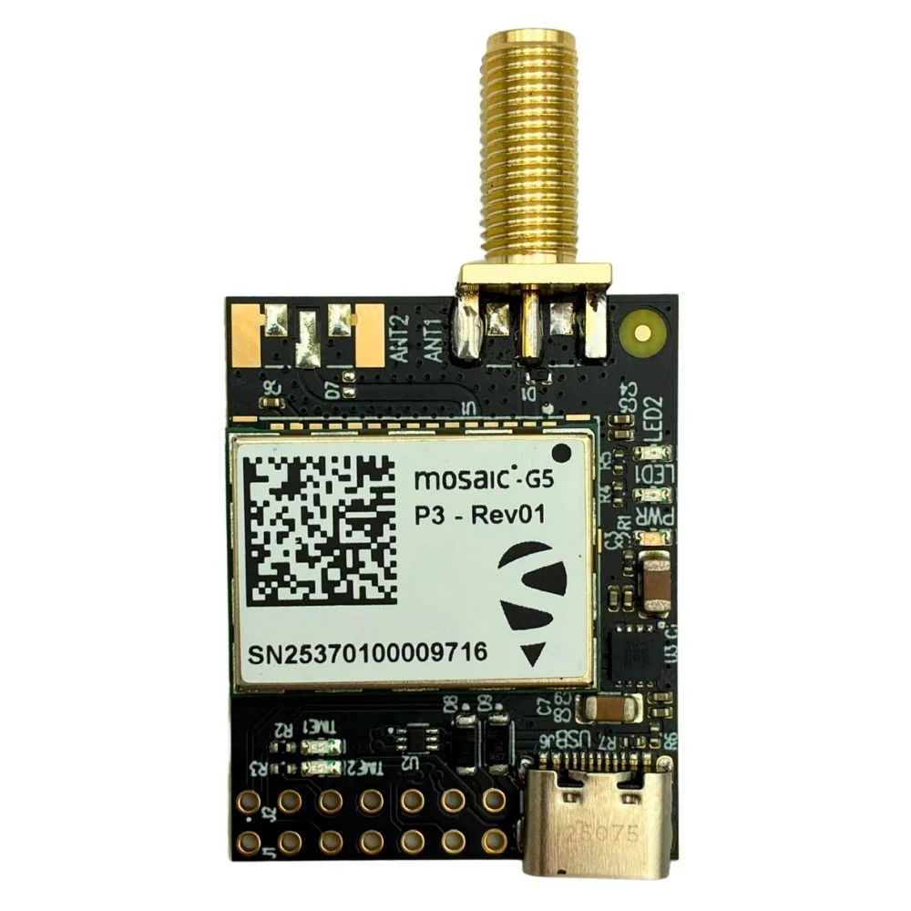 mosaic-G5 RTK InCase PIN GNSS receiver board with USB C - Image 2
