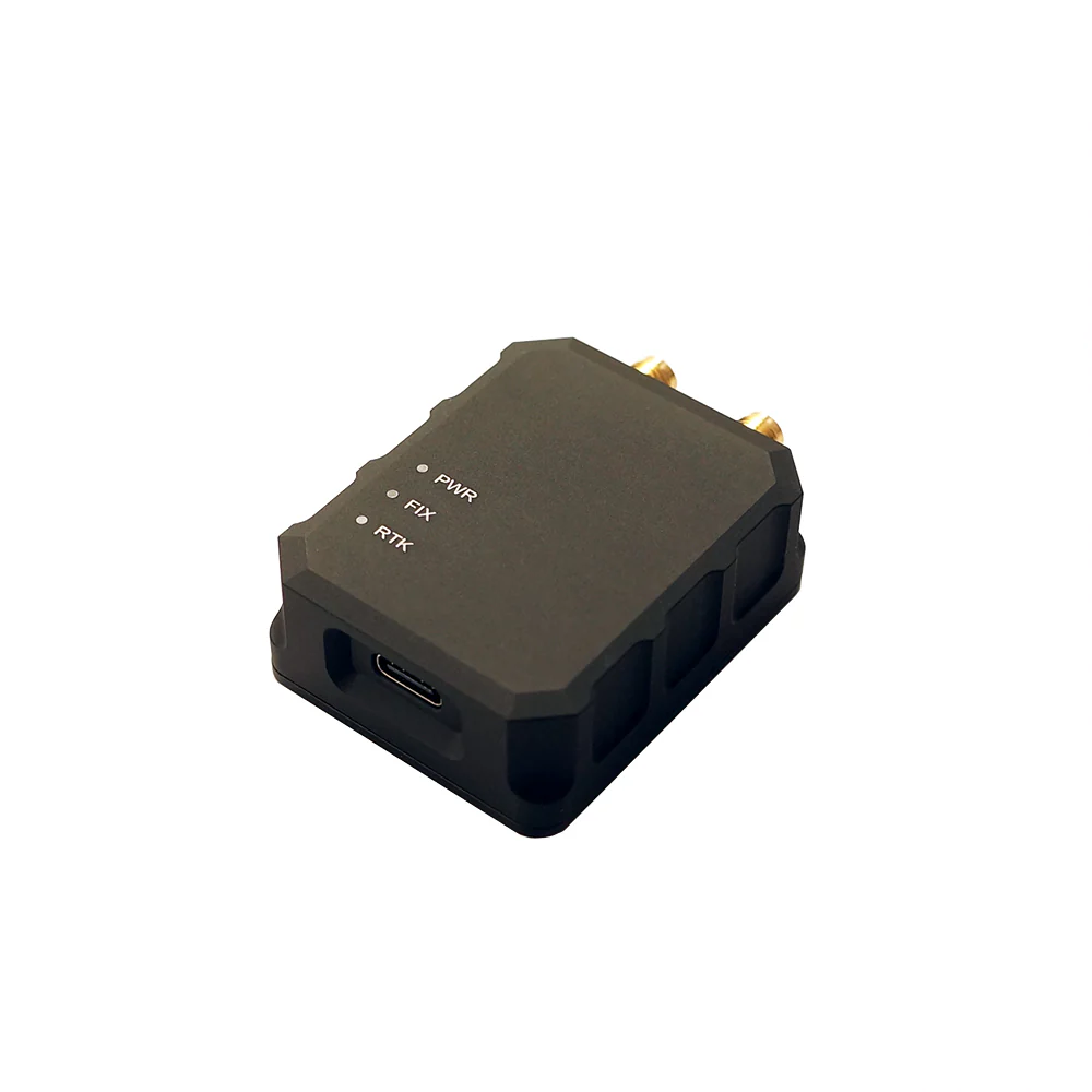 ZED-F9P INDUSTRIAL RTK GNSS IP67 USB C Dongle with SMA antenna and SMA time pulse out - Image 4